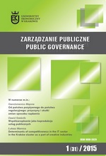 					View Vol. 31 No. 1 (2015): Public Governance
				