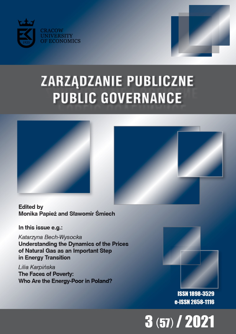 					View Vol. 57 No. 3 (2021): Public Governance
				