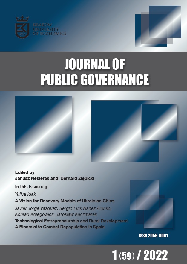 					View Vol. 59 No. 1 (2022): Journal of Public Governance
				