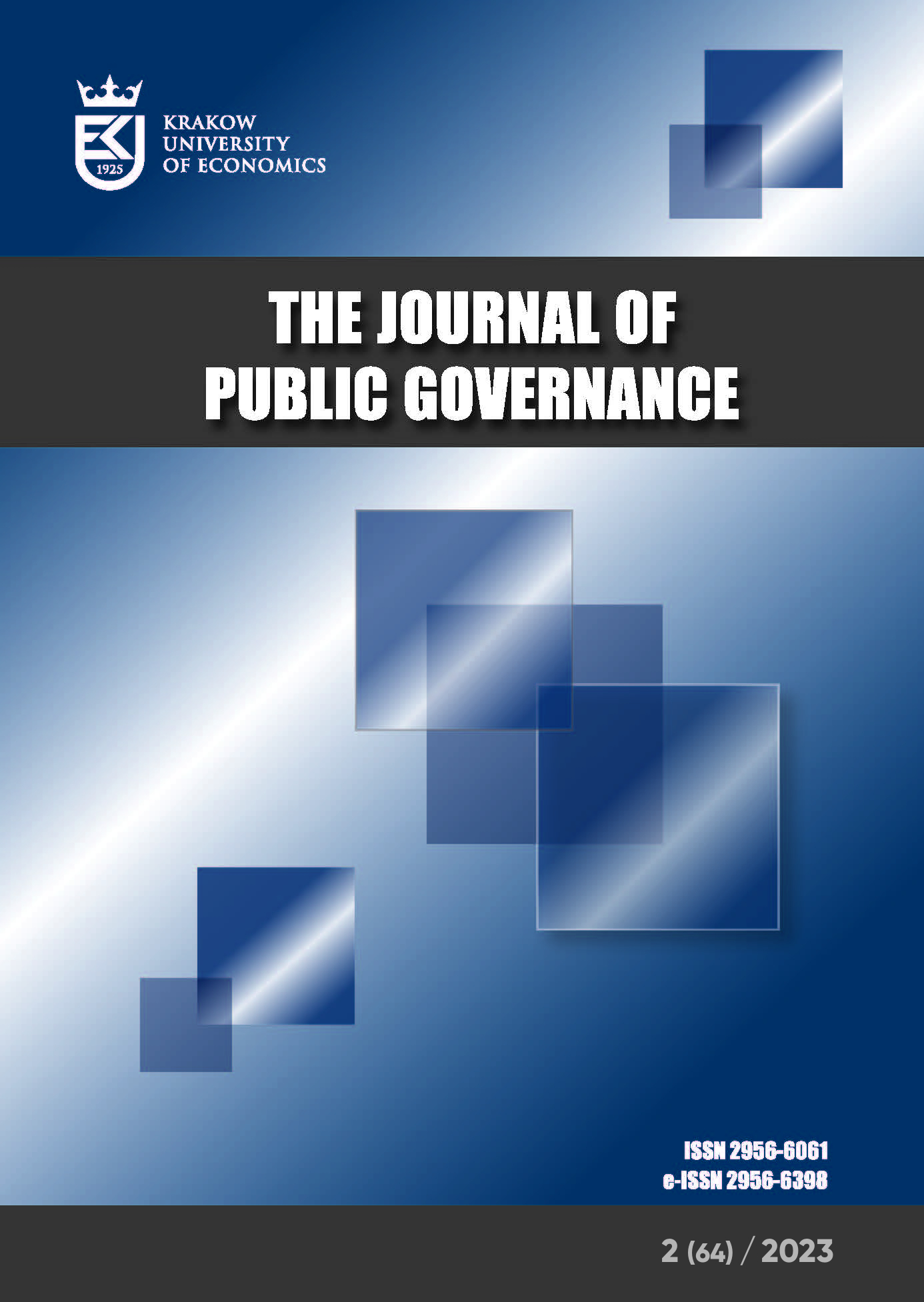 					View Vol. 64 No. 2 (2023): Journal of Public Governance
				